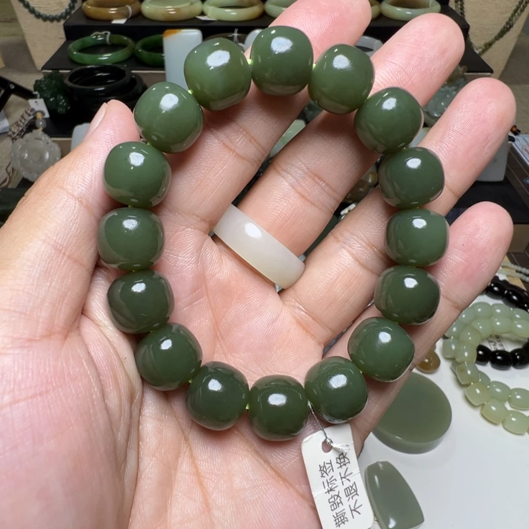 未镶嵌手串和田玉