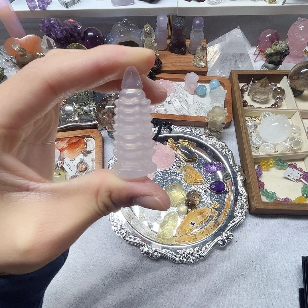 珠宝半成品紫晶未镶嵌