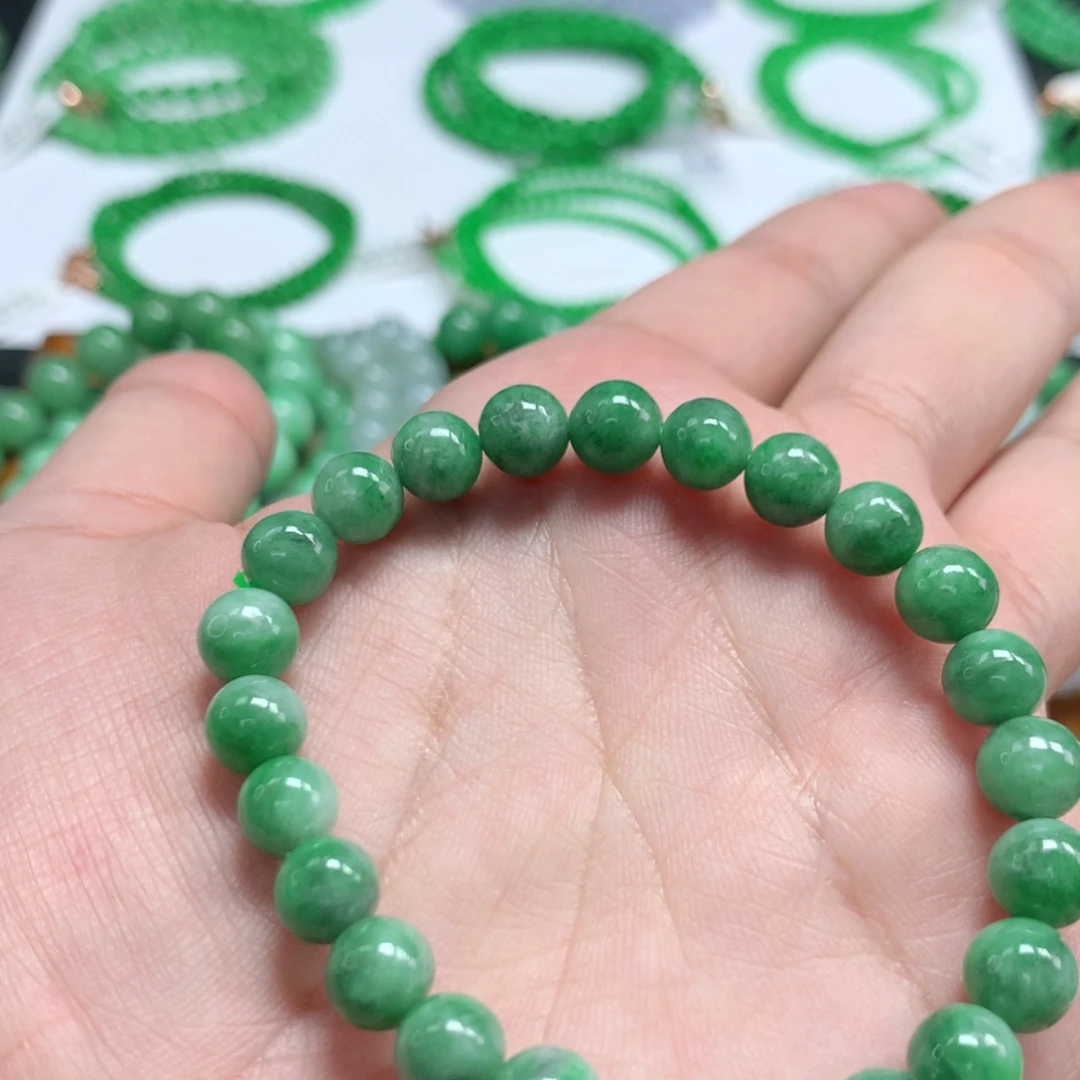 未镶嵌手链翡翠翡翠
