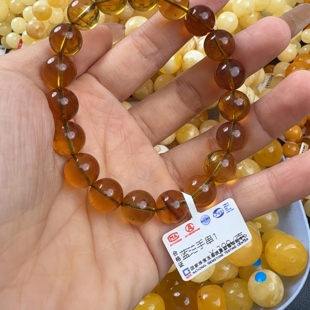 琥珀未镶嵌珠宝奇石