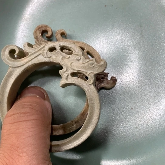 瓷片孺*牛摆件瓷瓷瓷瓷