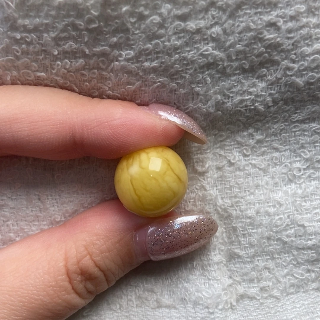 蜜蜡未镶嵌珠宝奇石卡15.9