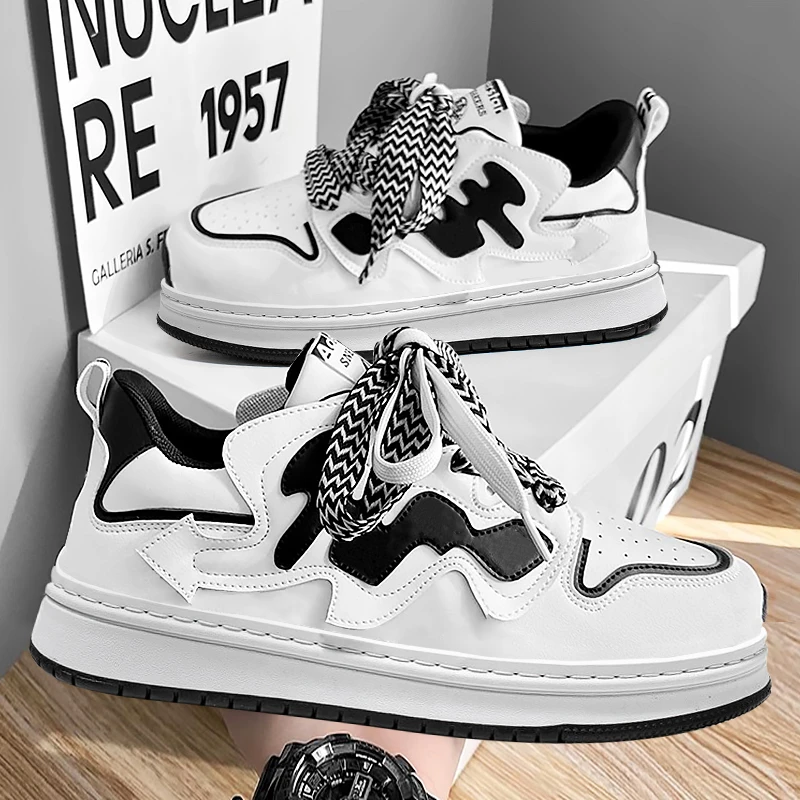 特大码男鞋45冬季加大加宽运动46潮流休闲板鞋47学生保暖老爹鞋48