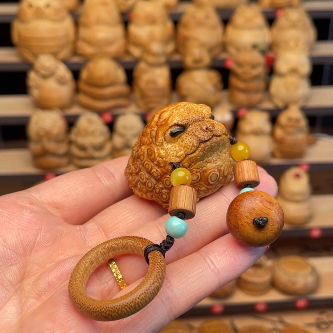 竹张念超竹根雕鱼龙蟾