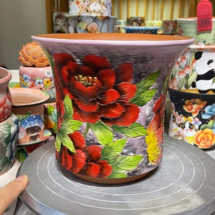 景德镇艺术手绘作品