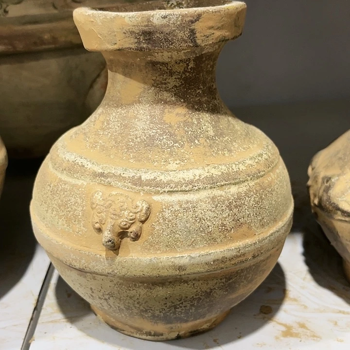 瓦当摆件摆件茶桌茶台鲁*华