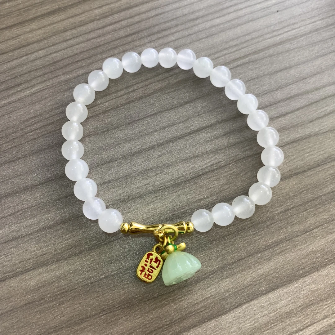 铜合金手链 白色百搭时尚手串