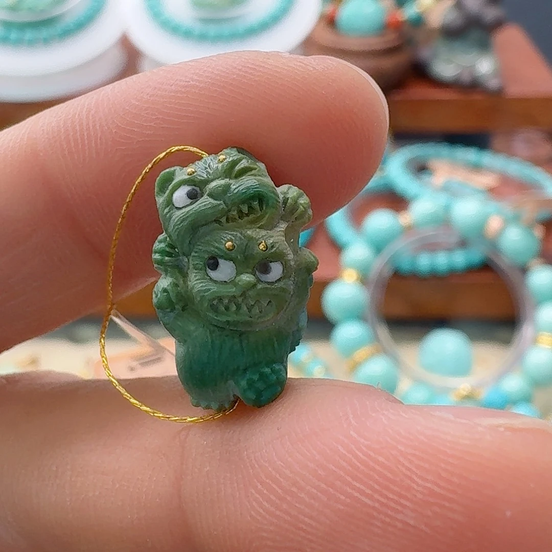 绿松石未镶嵌珠宝半成品