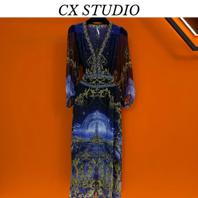 YC编码14 经典收腰轻奢时尚夏季连衣裙（定制女装）CX112