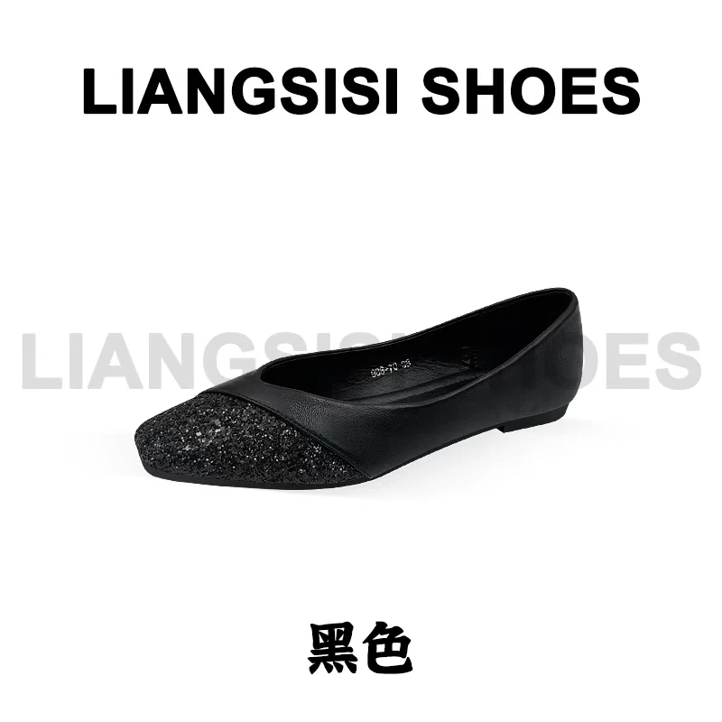 梁思思SHOES新款时尚百搭软底玛丽珍单鞋-988-70