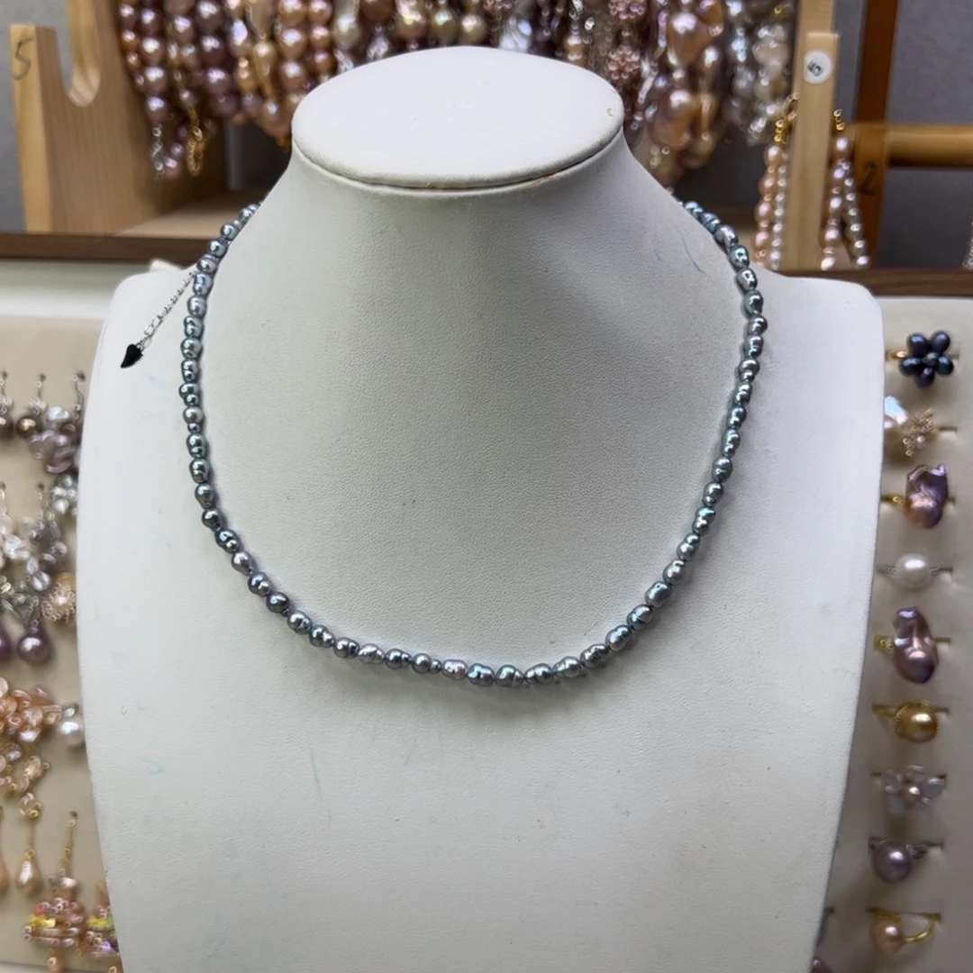 淡水珍珠戒指合金371