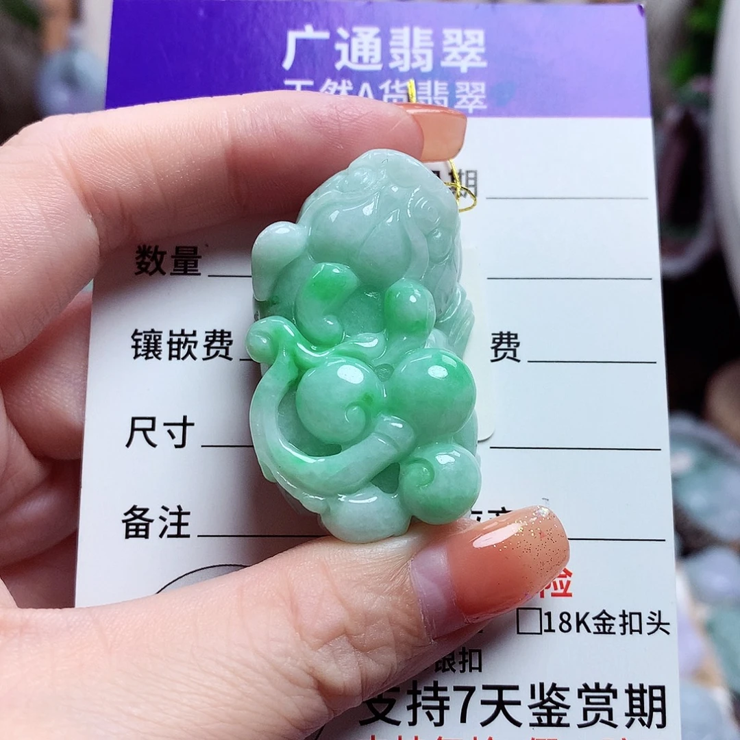 颈饰未镶嵌翡翠貔貅26