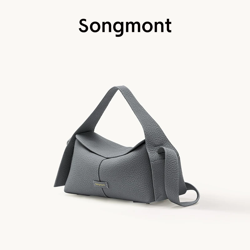 【赵丽颖同款】Songmont山下有松挂耳系列小中号屋檐包