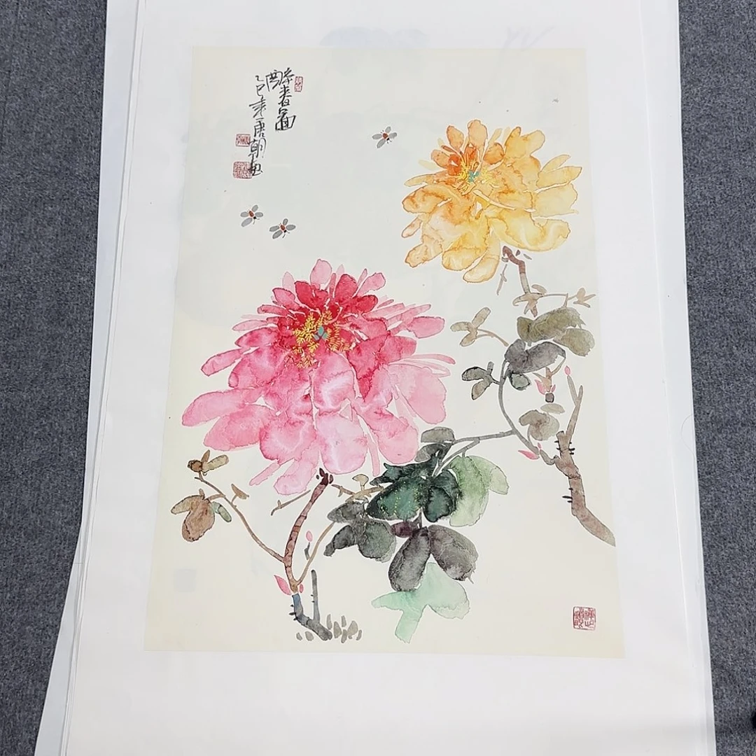 国画68*45纯手绘唐朝