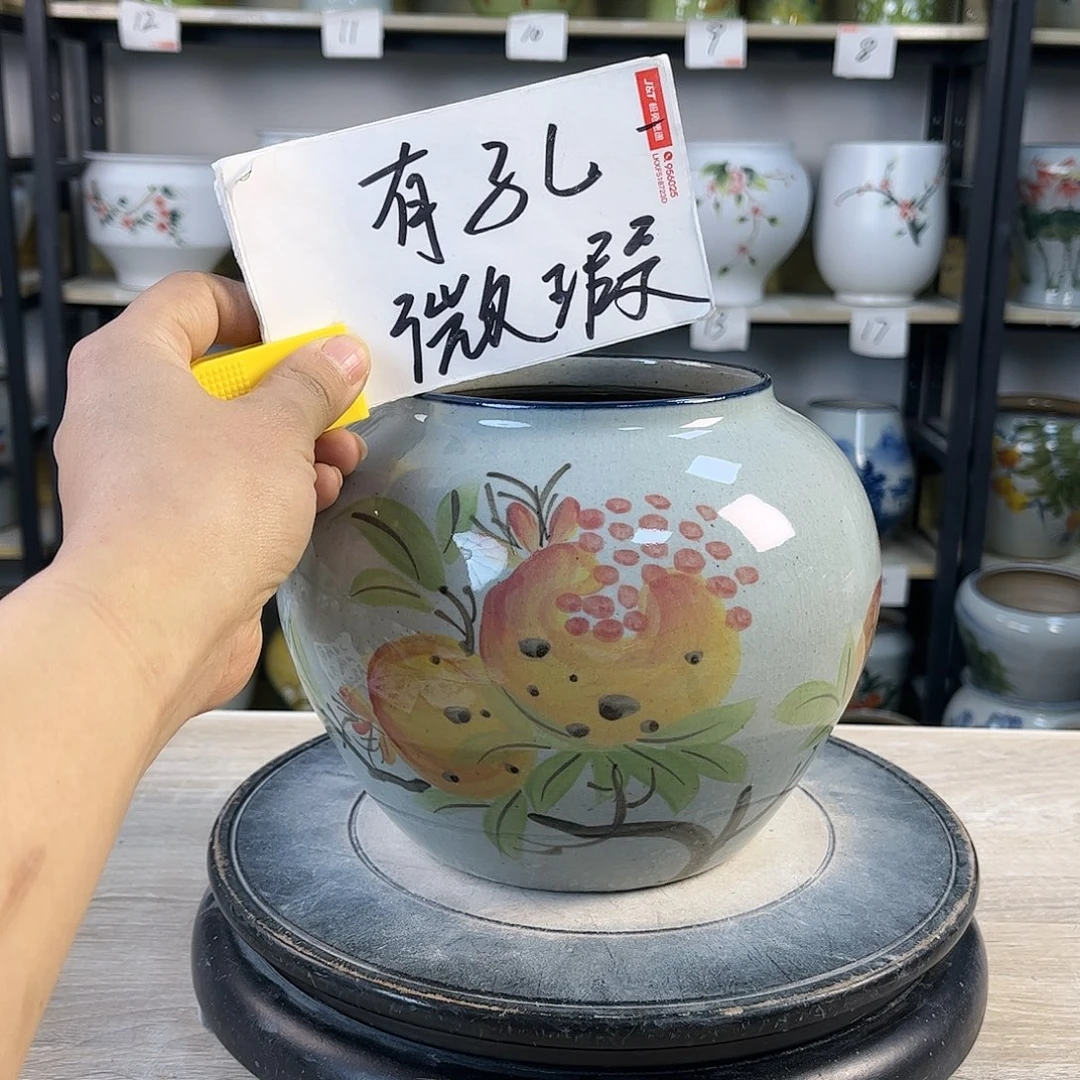 罐1xc景德镇陶瓷花盆