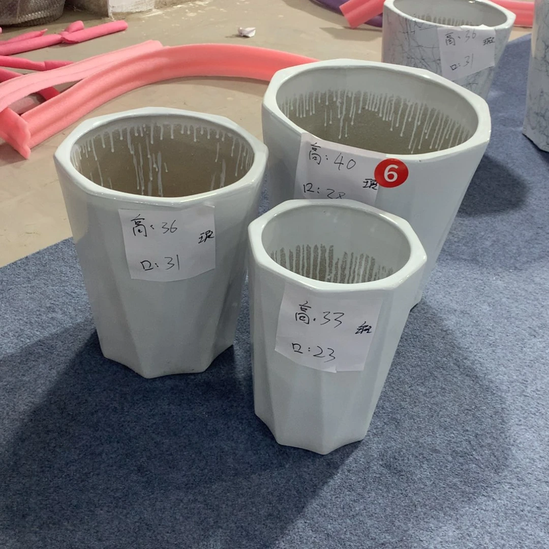 高温陶瓷花盆微瑕