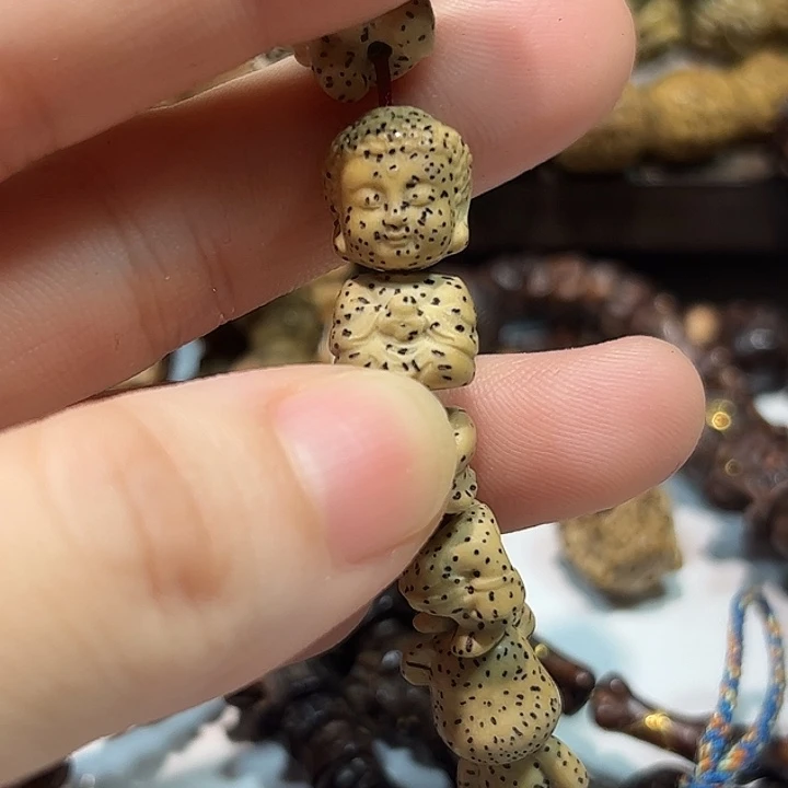 许****星月菩提吊坠如来星月菩提雕刻