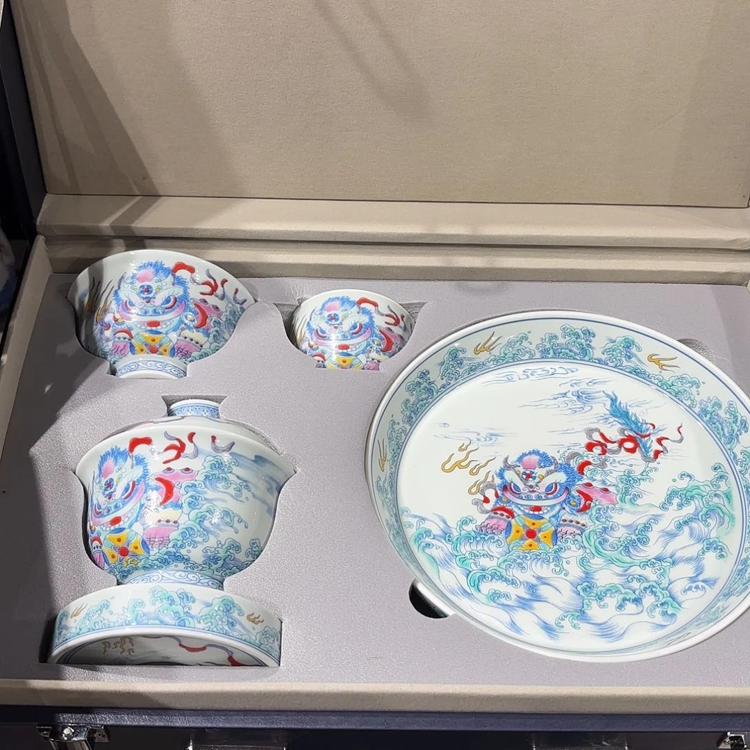 瓷片景德镇瓷器艺术半手