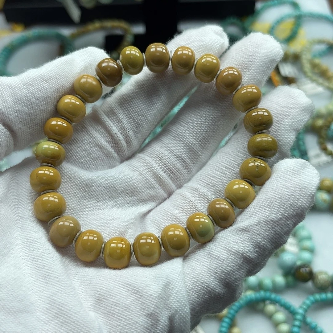 柚***橙绿松石未镶嵌珠宝奇石