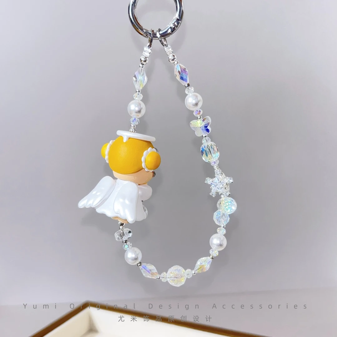 尤米原创设计手机链双十一防丢手机挂链绳节日百搭礼物L2136