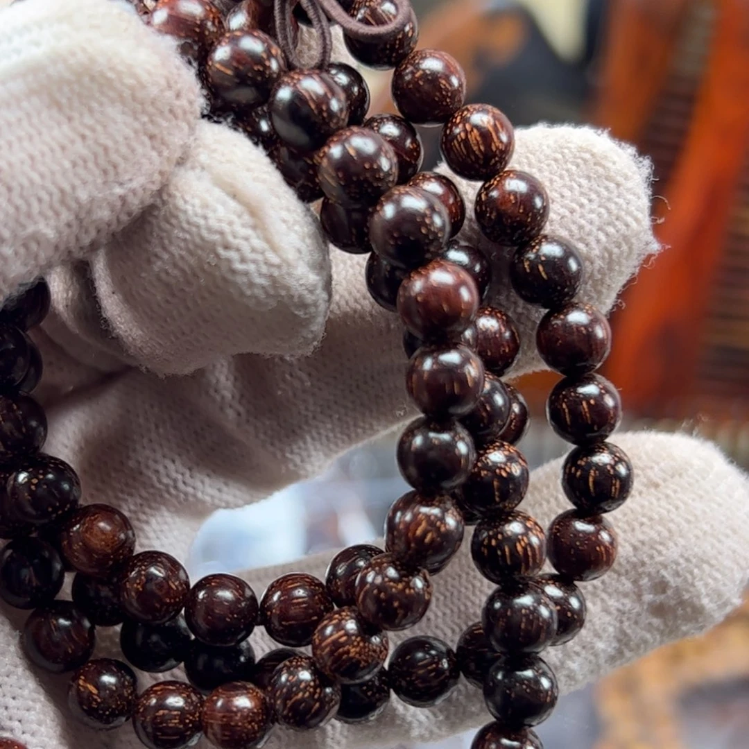 印度小叶紫檀多圈手串