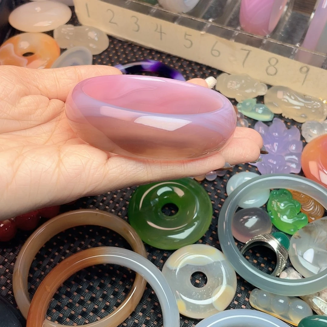 玛瑙/玉髓合金手镯