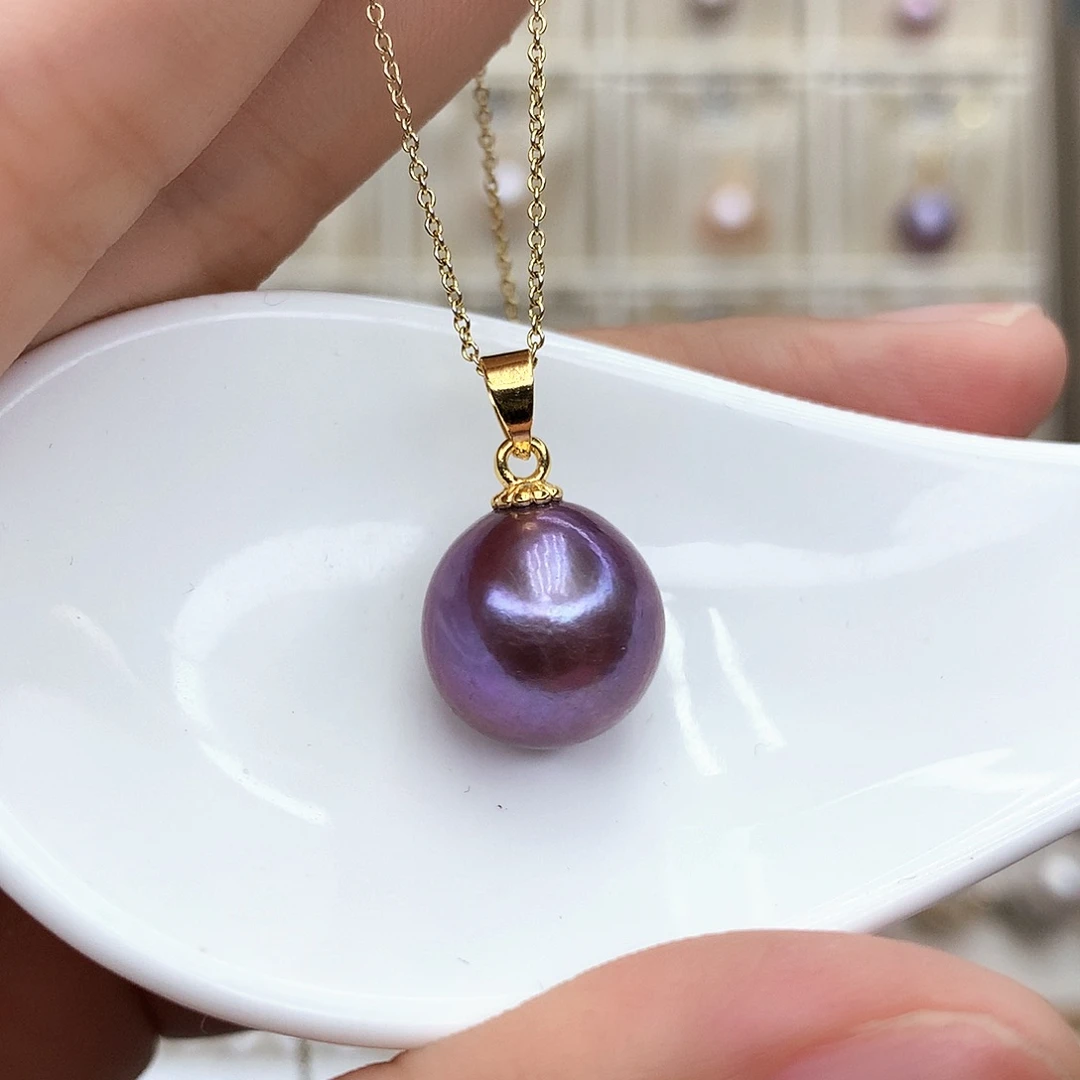 淡水珍珠颈饰合金