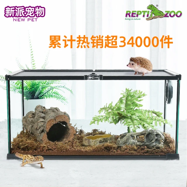 新派reptizoo瑞皮爬宠饲养箱玻璃爬缸蜥蜴守宫爬宠爬虫饲养箱盒