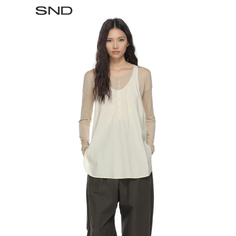 【LMR 设计师品牌】SND SS25 无袖剪裁上衣