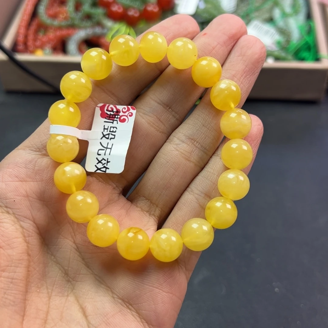 蜜蜡颈饰未镶嵌多样性老黄蜡蜜蜡卡11