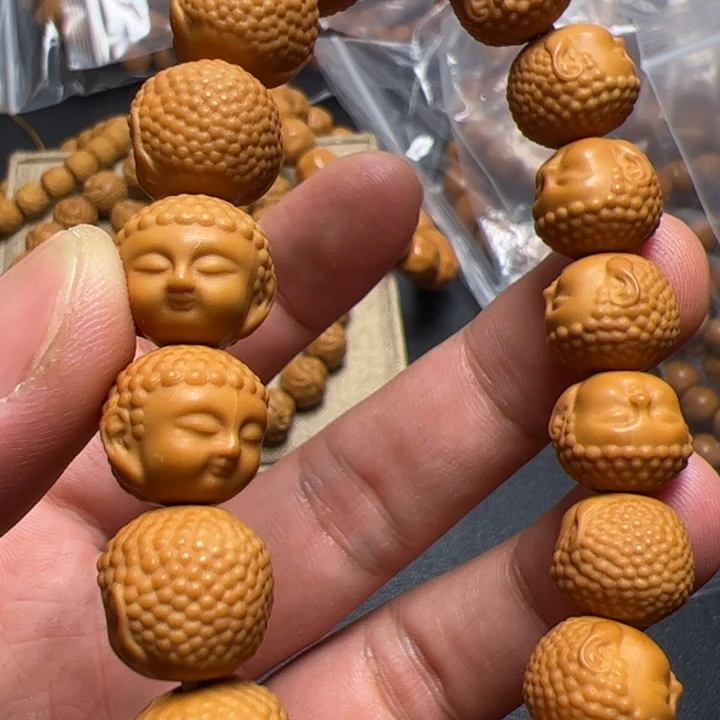 猴头核桃手串咯来咯