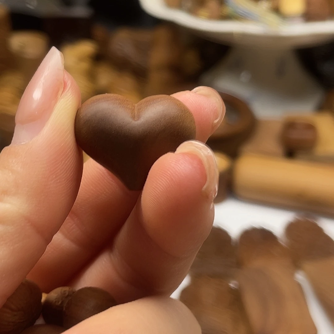 无事牌檀香木爱心大号老山檀香