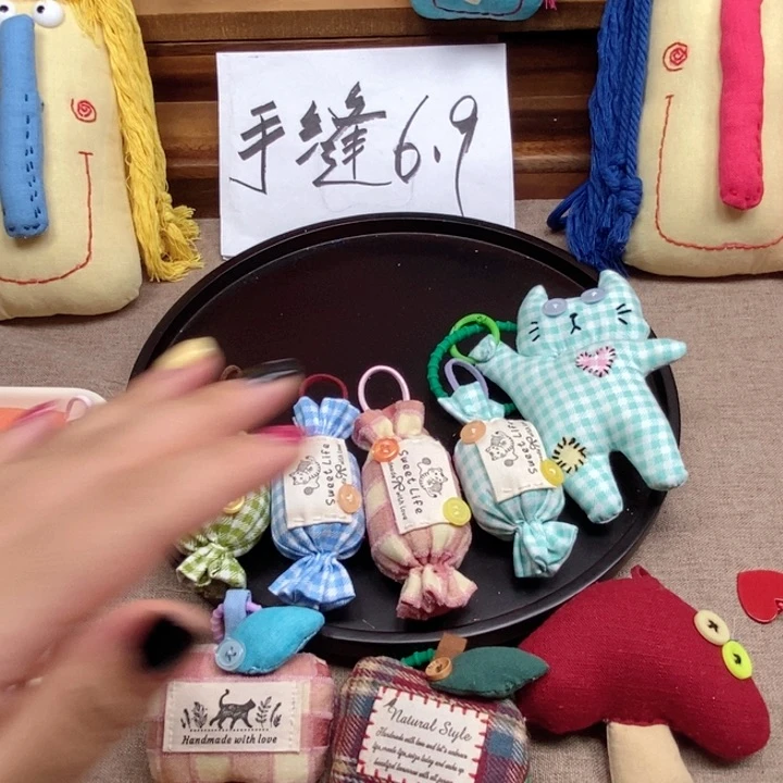 莱赛尔纤维手作挂件