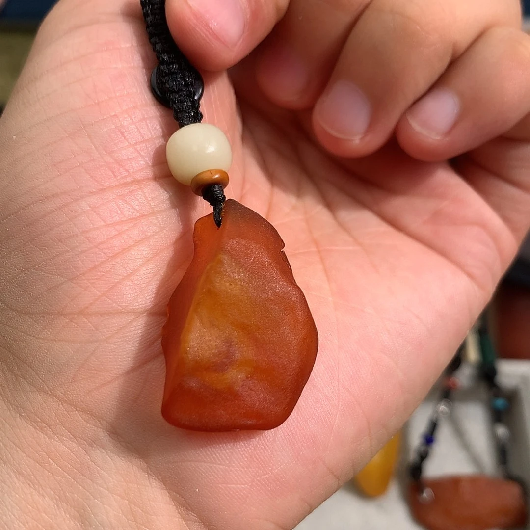 蜜蜡裸石未镶嵌你