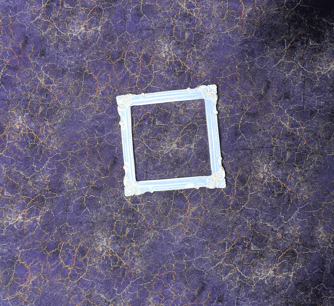 楠楠系！棉绸雕印！紫色龟裂纹布料！【不支持七天无理由退换】