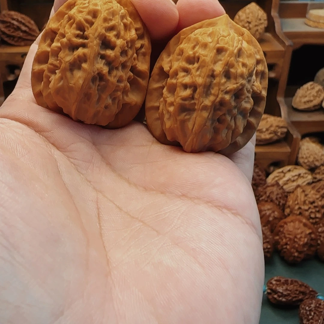 文玩核桃吊坠闲*dm精对子