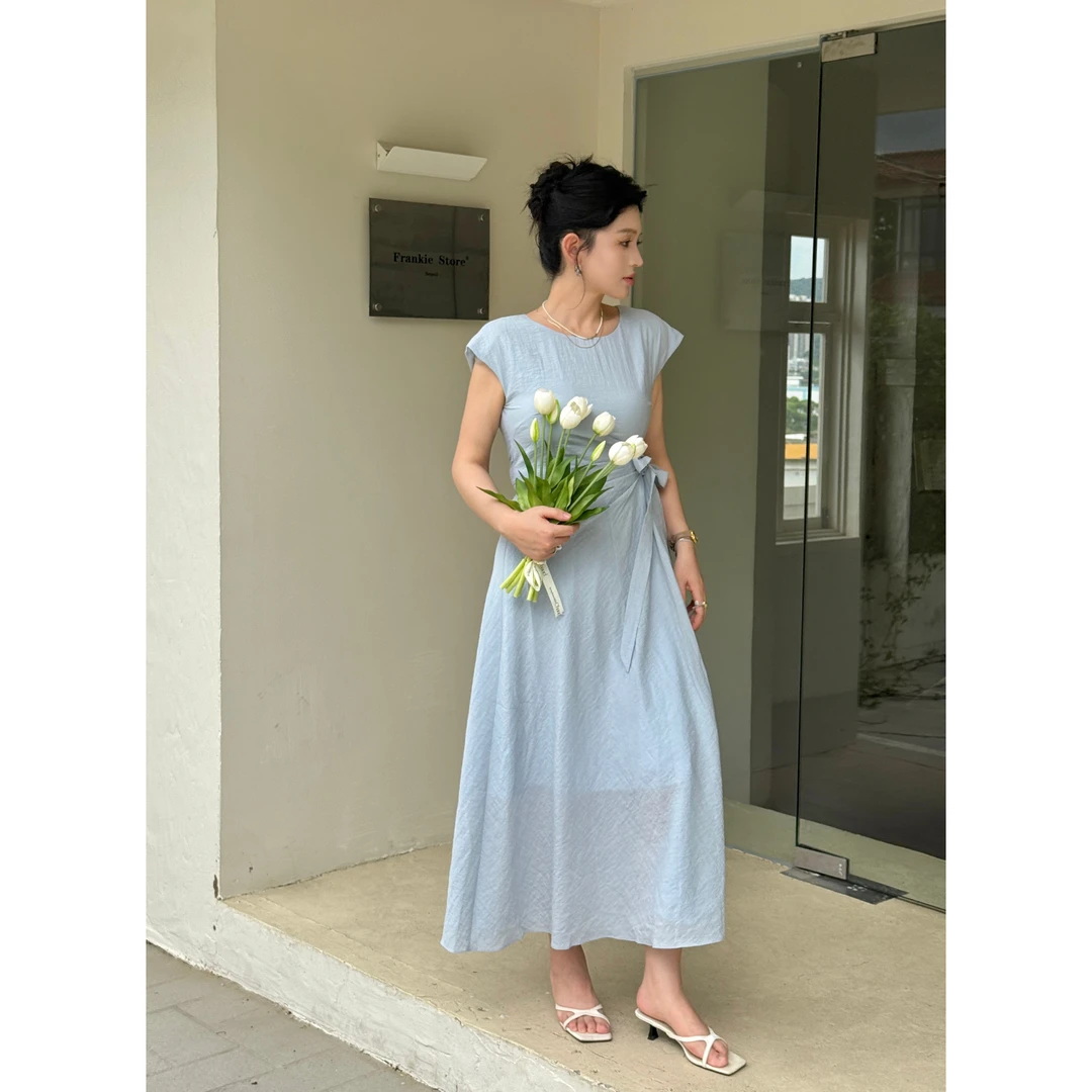 Cloud at ease微胖大码品牌-显瘦连衣裙(面料60天丝)YZQ10-0446A