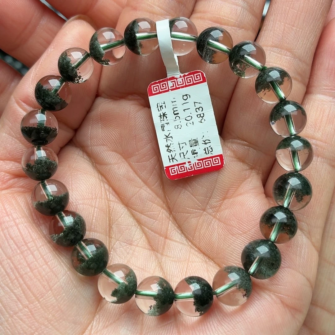 水晶未镶嵌手串天然水晶