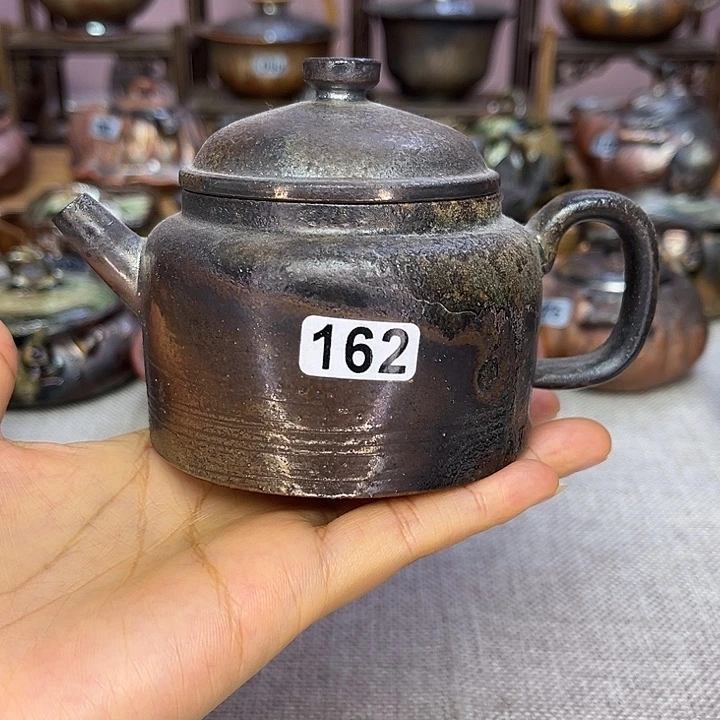 裸柴烧陶瓷手工茶器