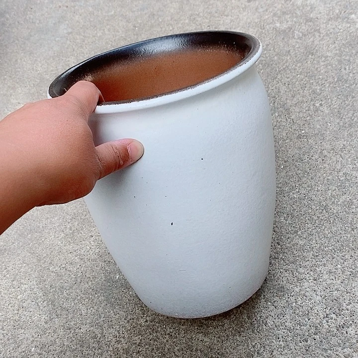 紫砂花盆正品口20高25