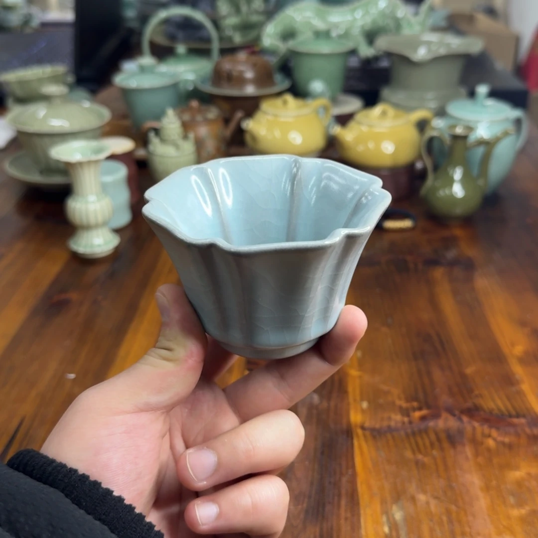 小仲龙泉青瓷微瑕7353