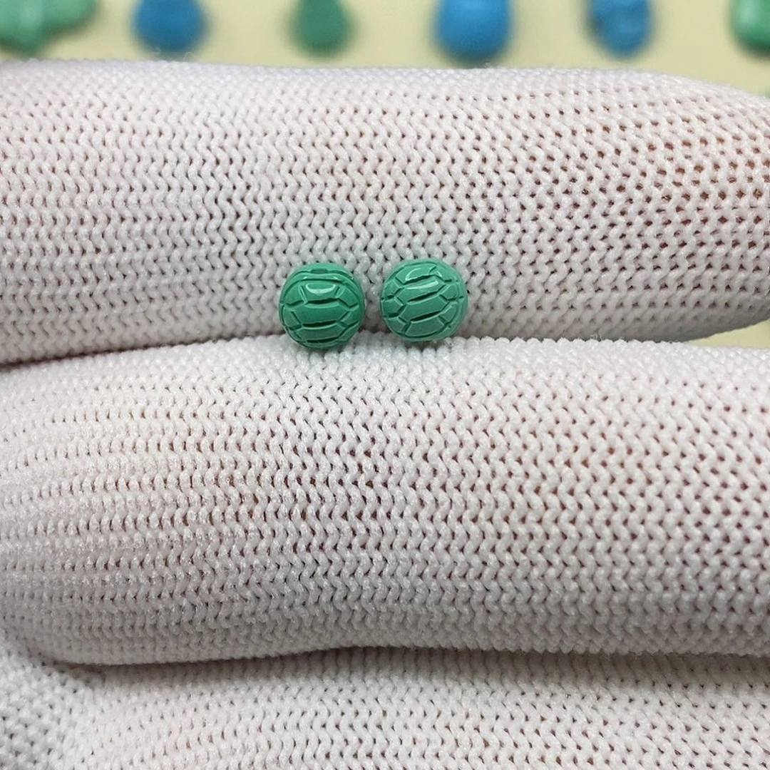 卡6mm富甲一方高瓷绿色