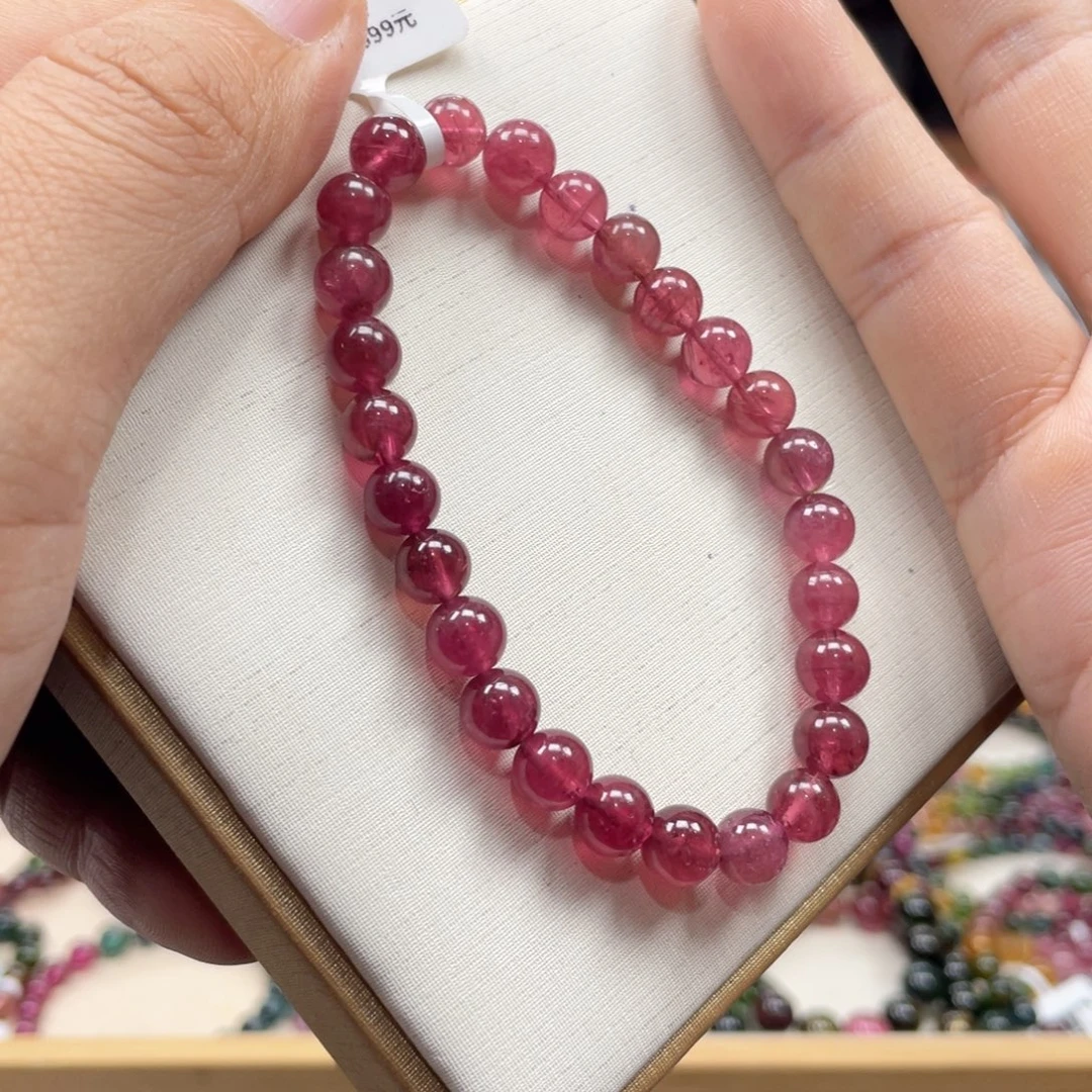 小***种手串碧玺未镶嵌7mmmmmmmmm