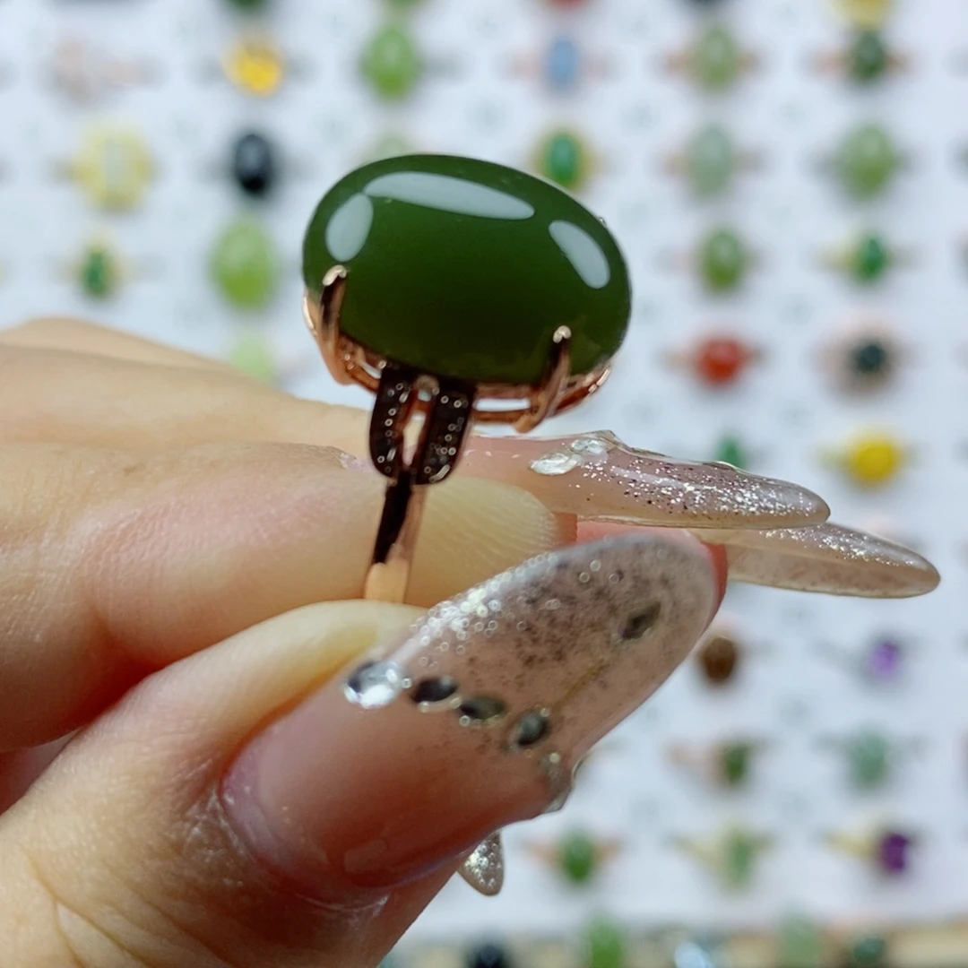 和田玉戒指未镶嵌