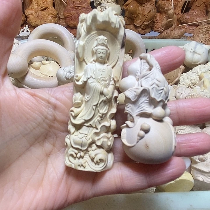 柏木（崖柏）小把件 微瑕