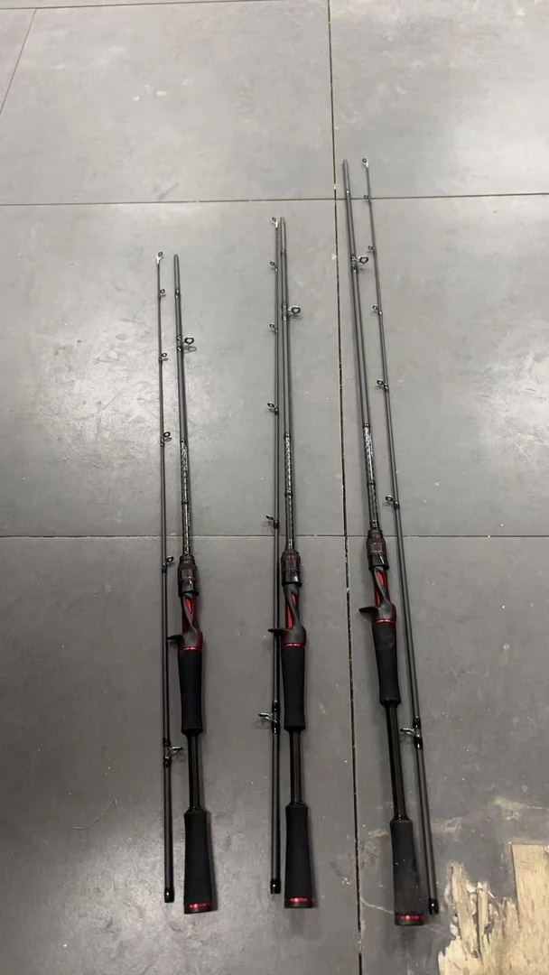 【库存微瑕】红狐挑战者磨砂渐变红1.68m1.8m2.1m枪柄（不配节）