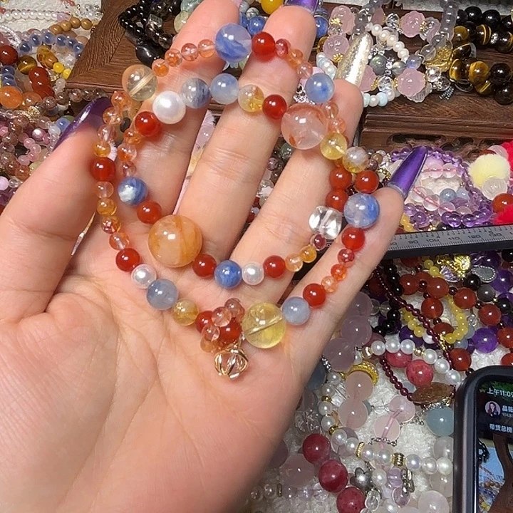 水晶手链未镶嵌金薇薇