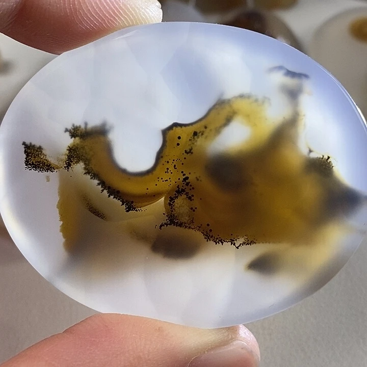 鹿***鸣玛瑙/玉髓未镶嵌珠宝奇石