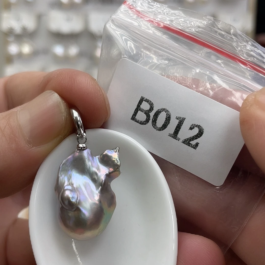 淡水珍珠颈饰银S925镶嵌