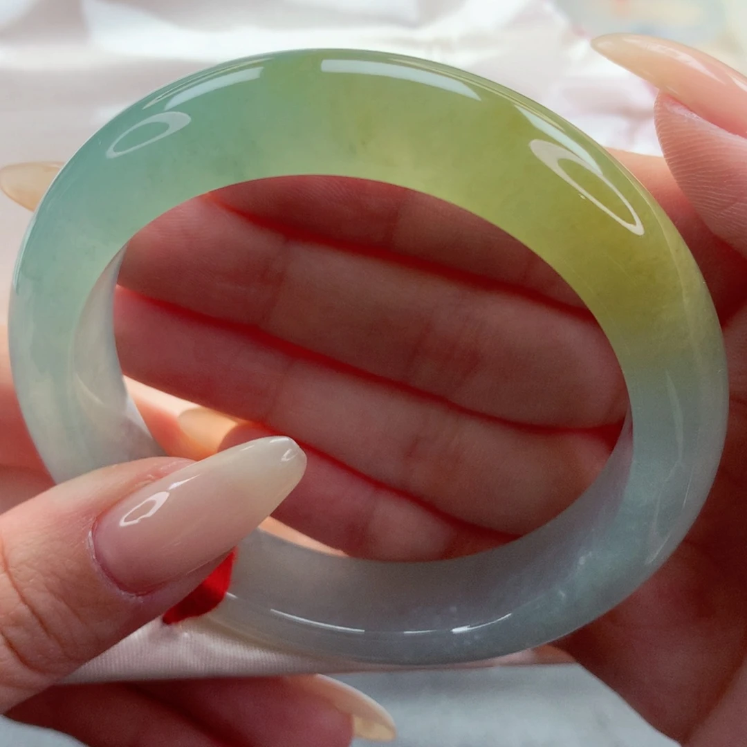 未镶嵌手镯翡翠9911闲云孤鹤